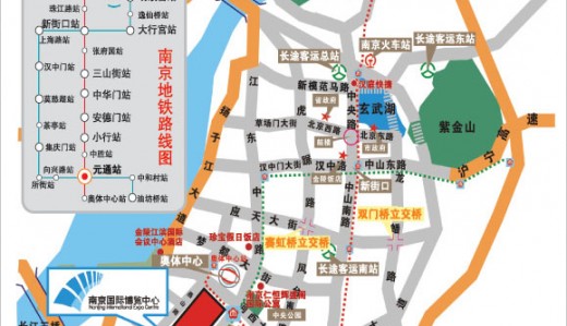 如何到達(dá)南京國(guó)際博覽中心？南京國(guó)際博覽中心詳細(xì)交通路線